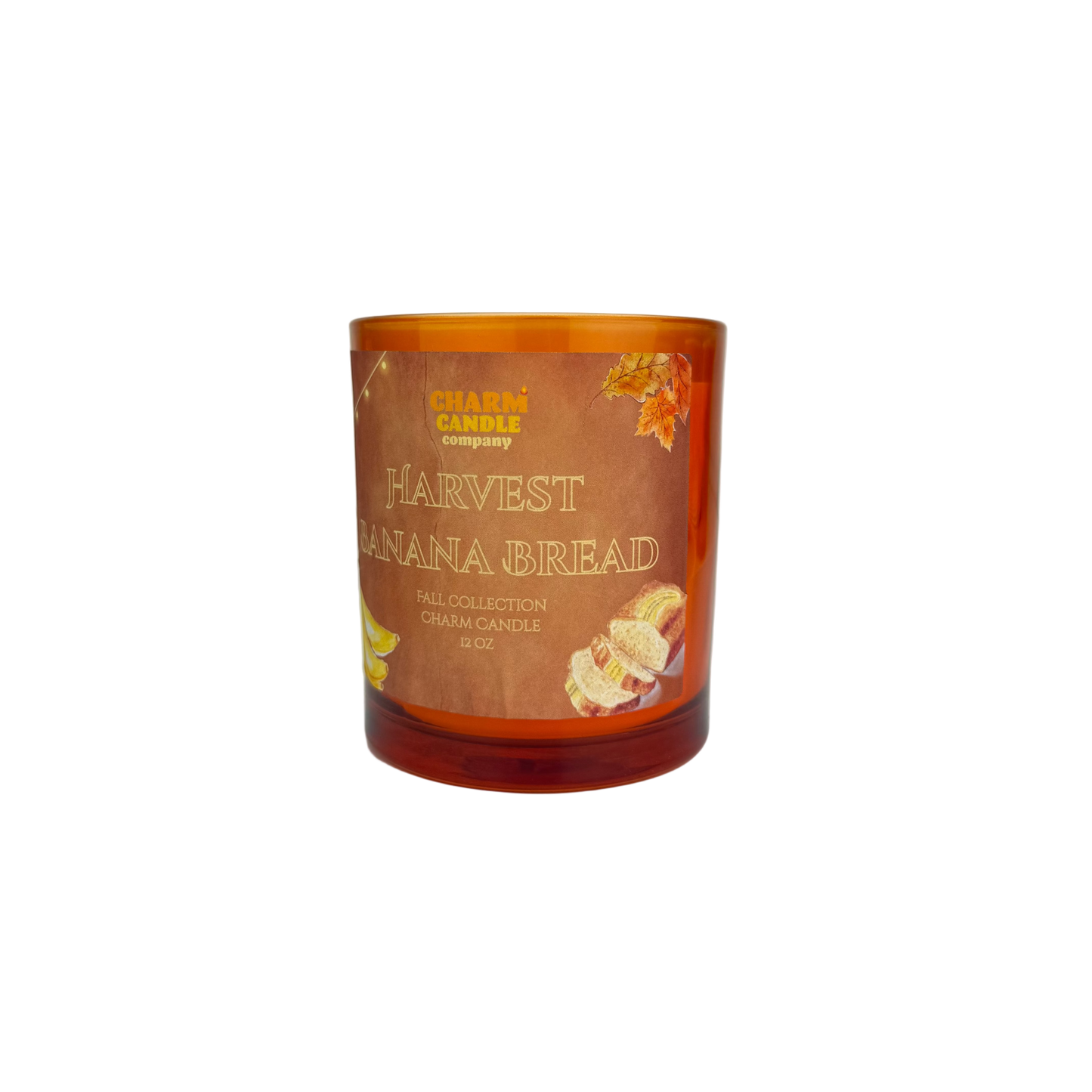 Harvest Banana Bread Charm Candle - Fall Collection