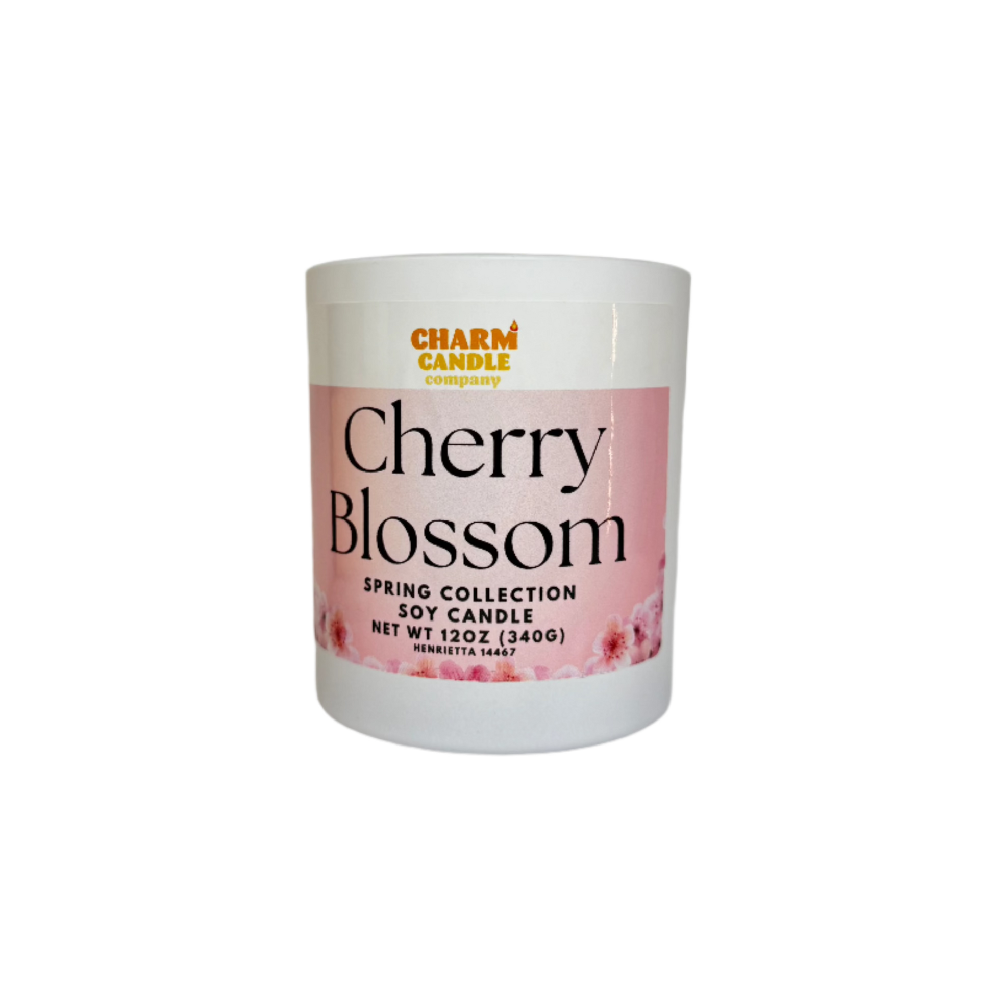 Cherry Blossom Candle Soy Candle Charm Candle