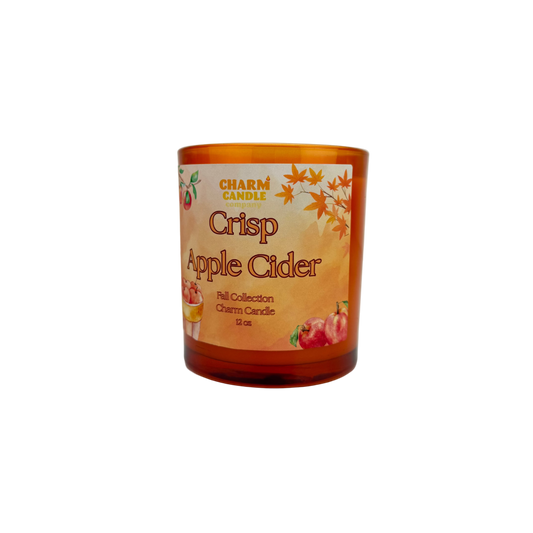 Crisp Apple Cider Charm Candle - Fall Collection