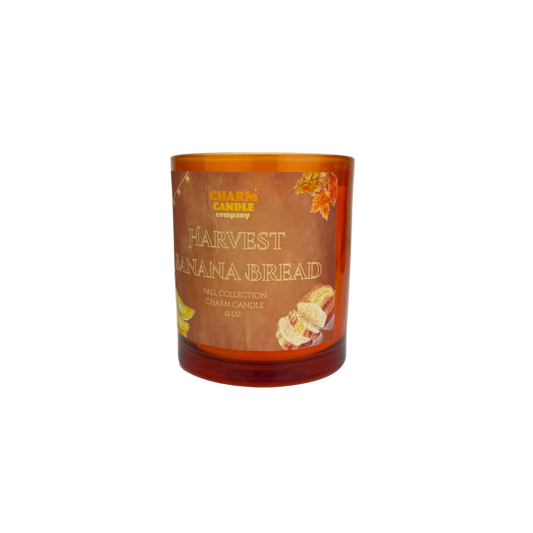 Harvest Banana Bread Charm Candle - Fall Collection